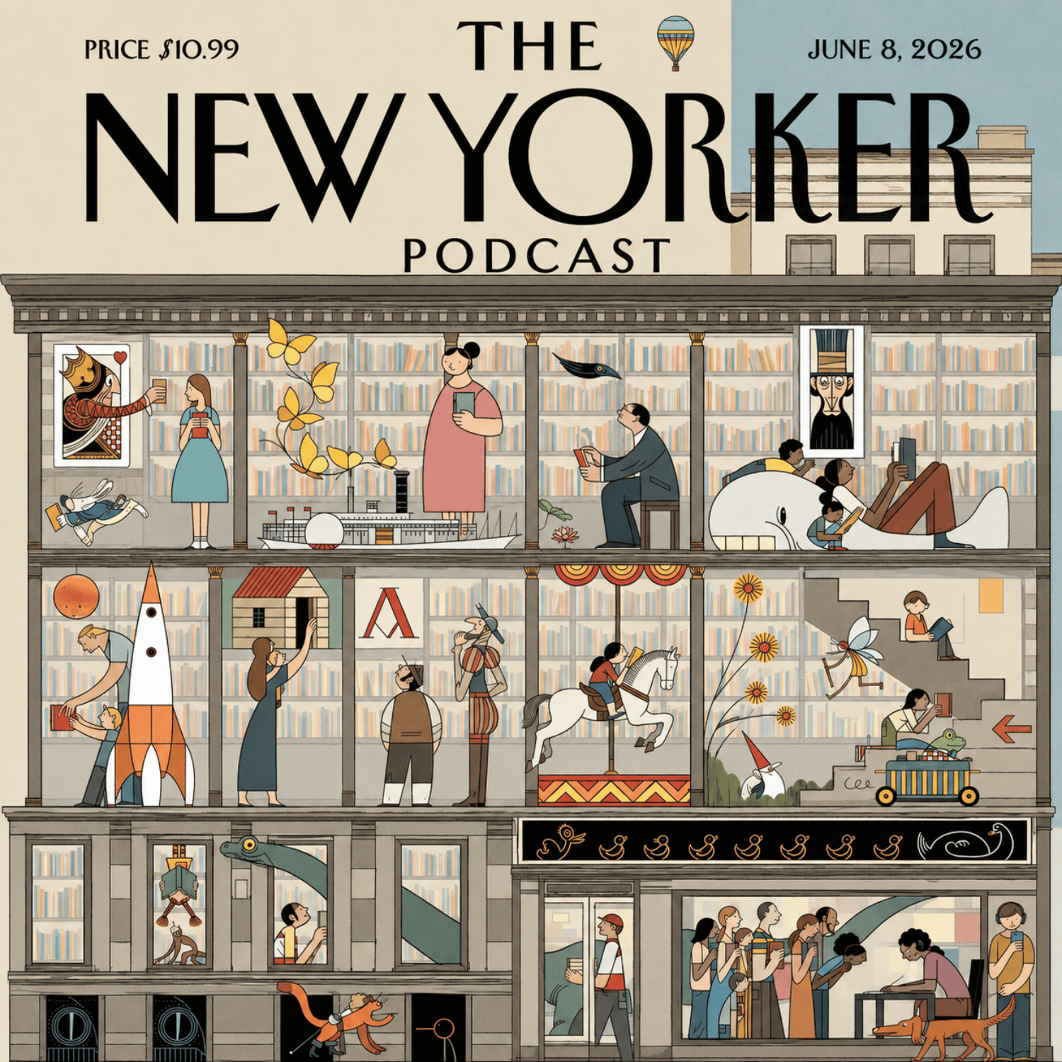 The New Yorker от 8 июня 2026 года — авторитарная империя ФИФА, мрачные тайны из детства и «Тайная жизнь книг» episode artwork