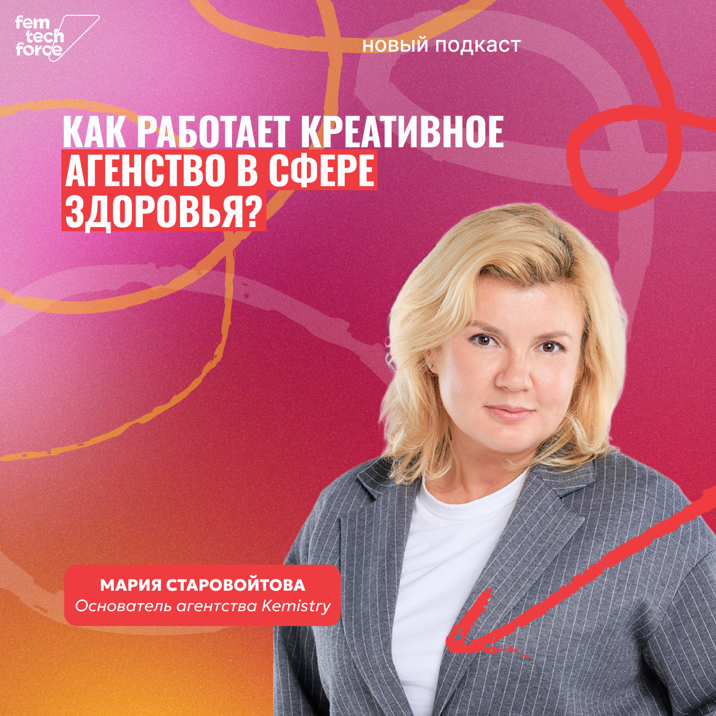 Мария Старовойтова, Kemistry: Как работает креативное агентство в сфере здоровья? podcast