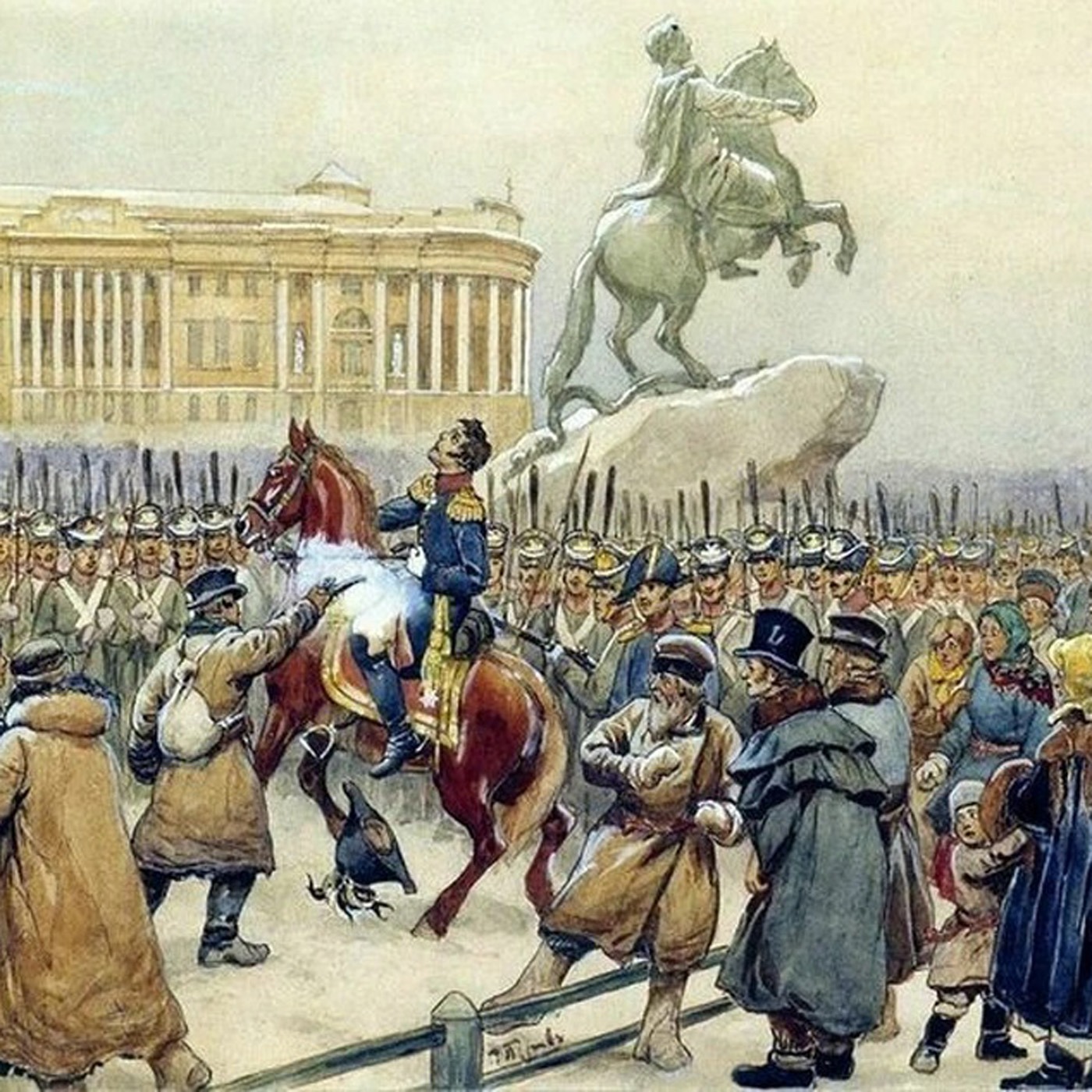 200 лет восстанию декабристов на Сенатской площади в Петербурге episode artwork