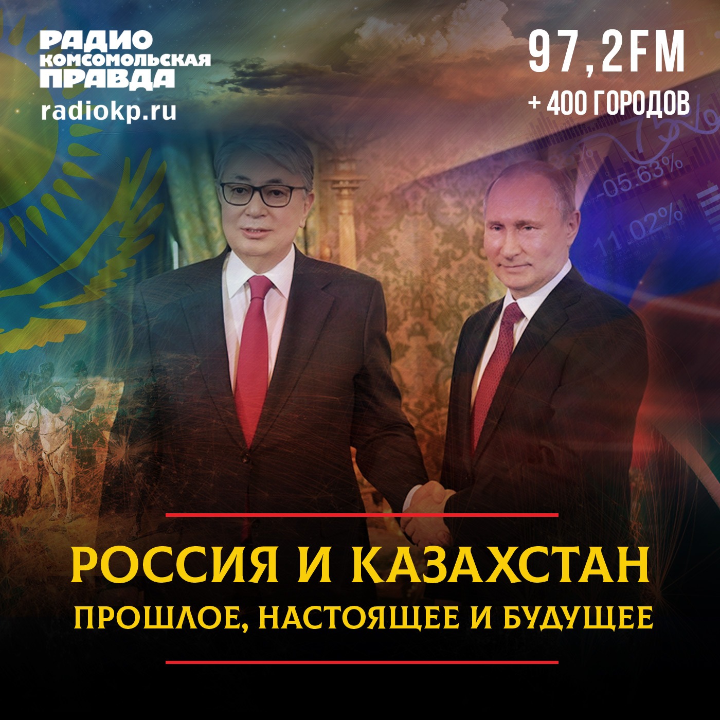 Россия и Казахстан - прошлое, настоящее и будущее наших стран episode artwork