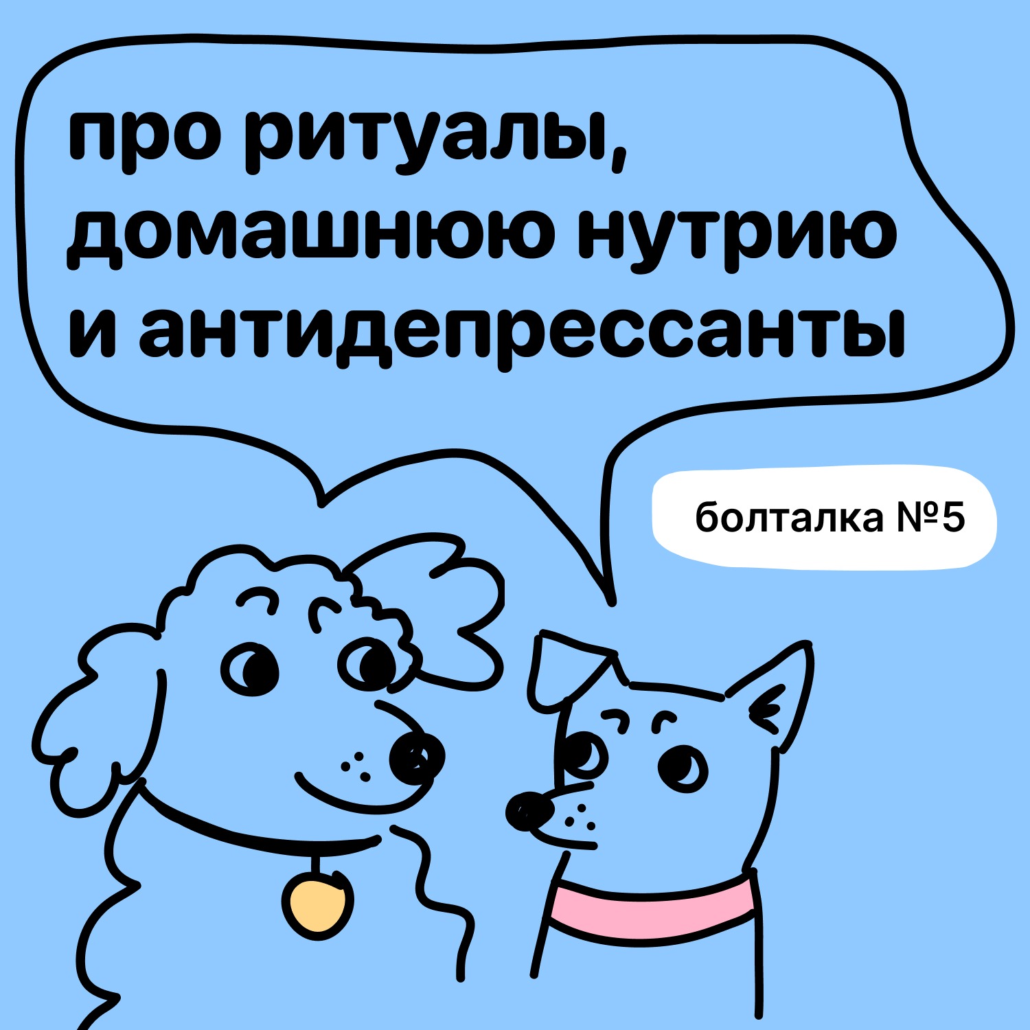 Про ритуалы, домашнюю нутрию и антидепрессанты. Болталка №5 episode artwork