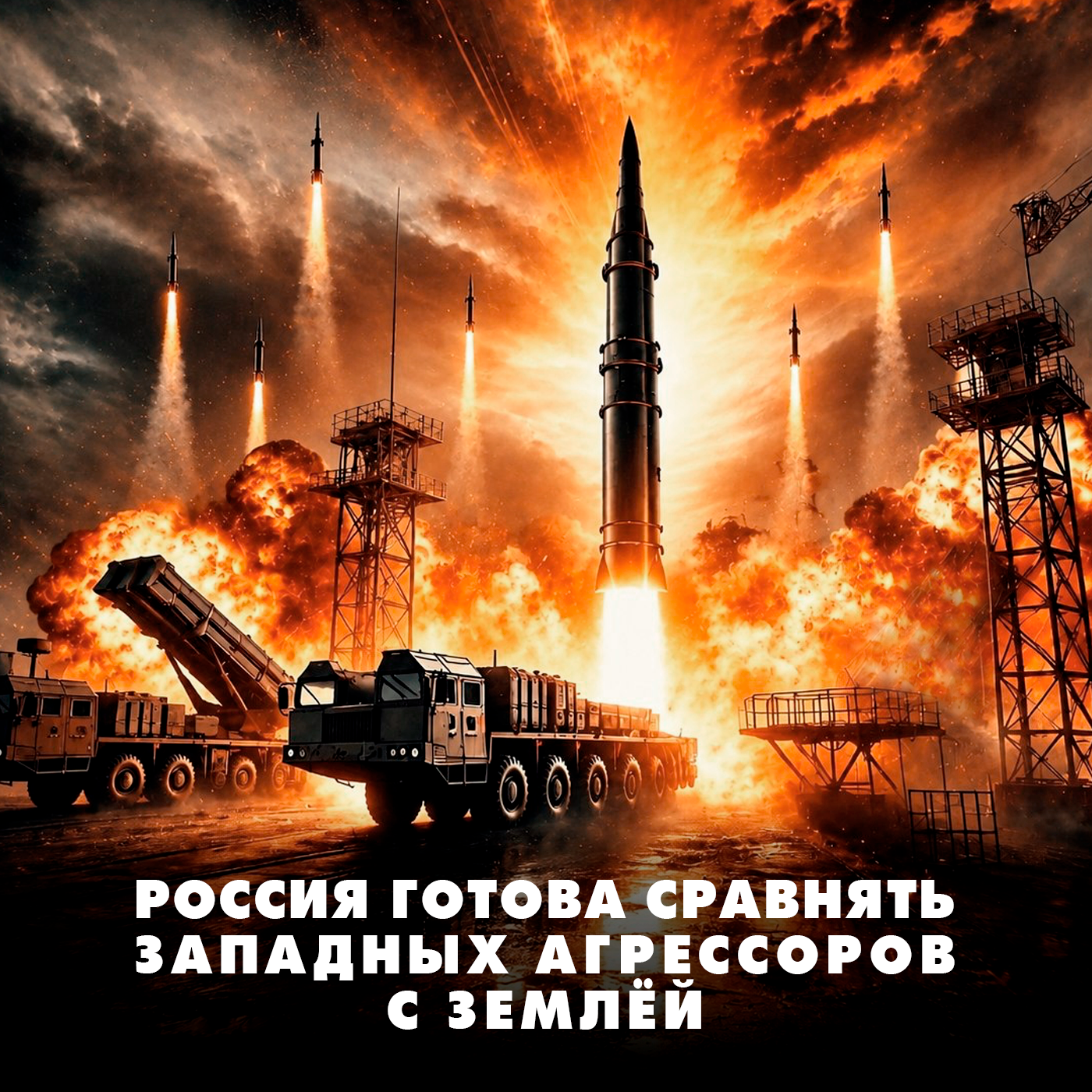 Россия готова сравнять западных агрессоров с землей podcast
