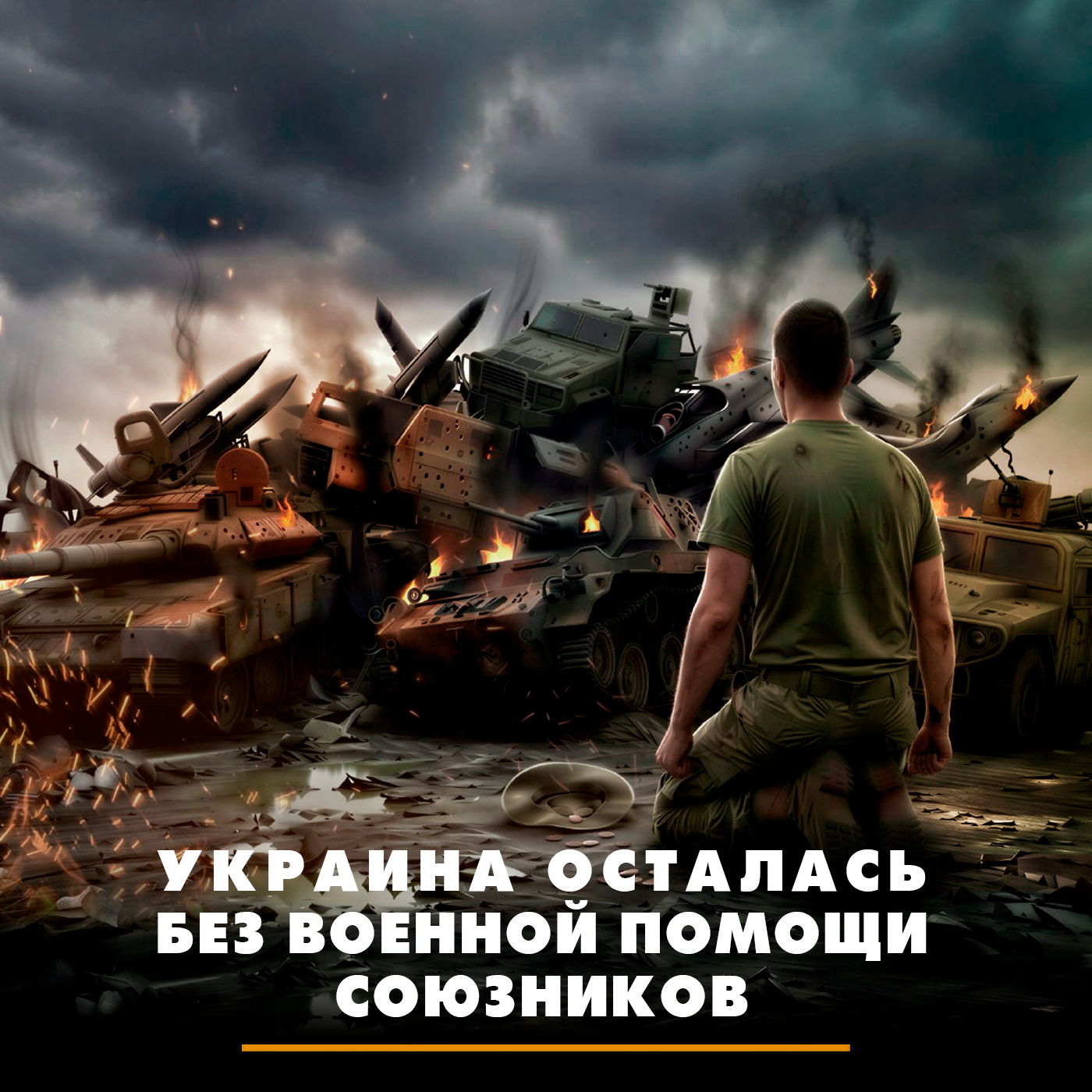 Украина осталась без военной помощи союзников podcast