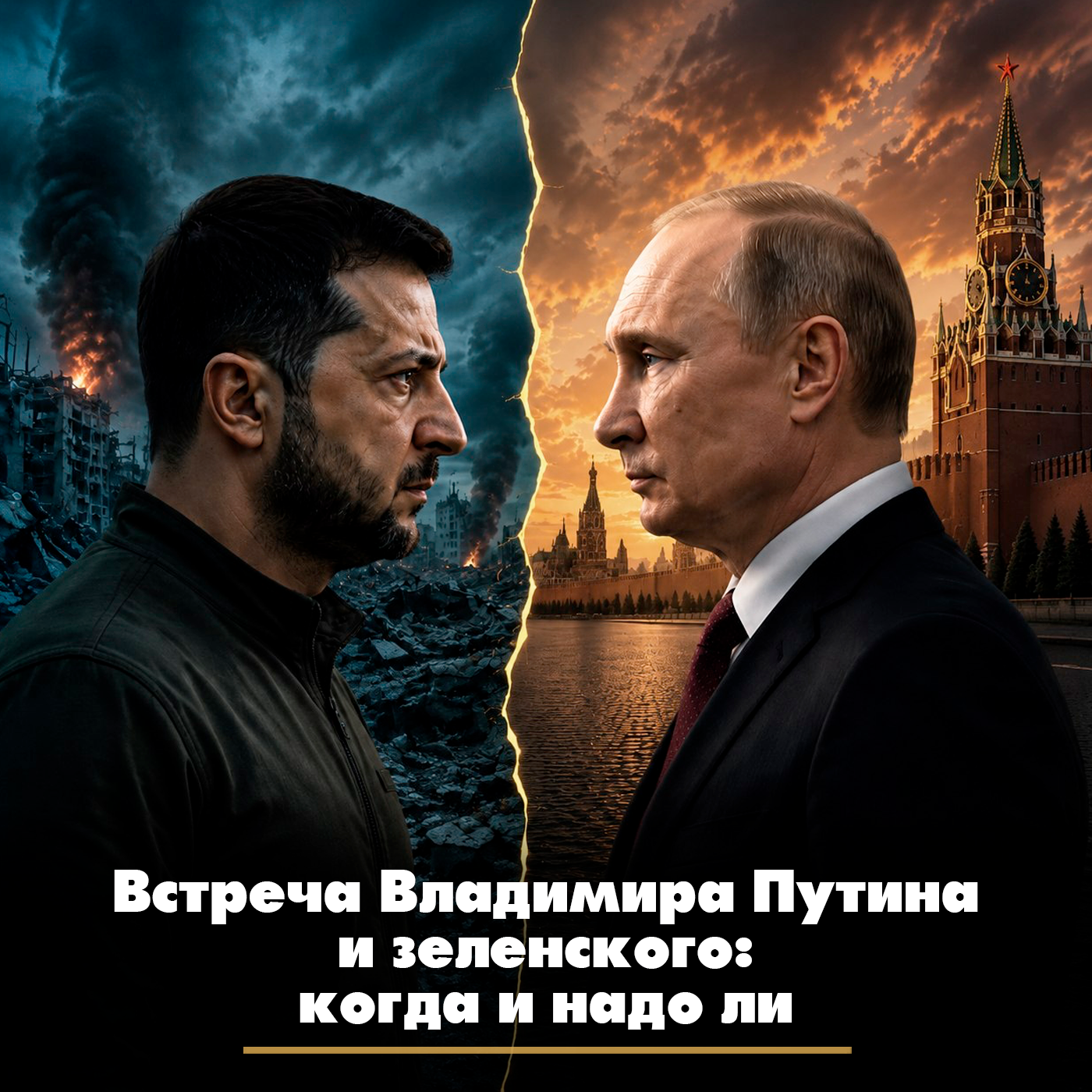 Встреча Владимира Путина и зеленского: когда и надо ли podcast