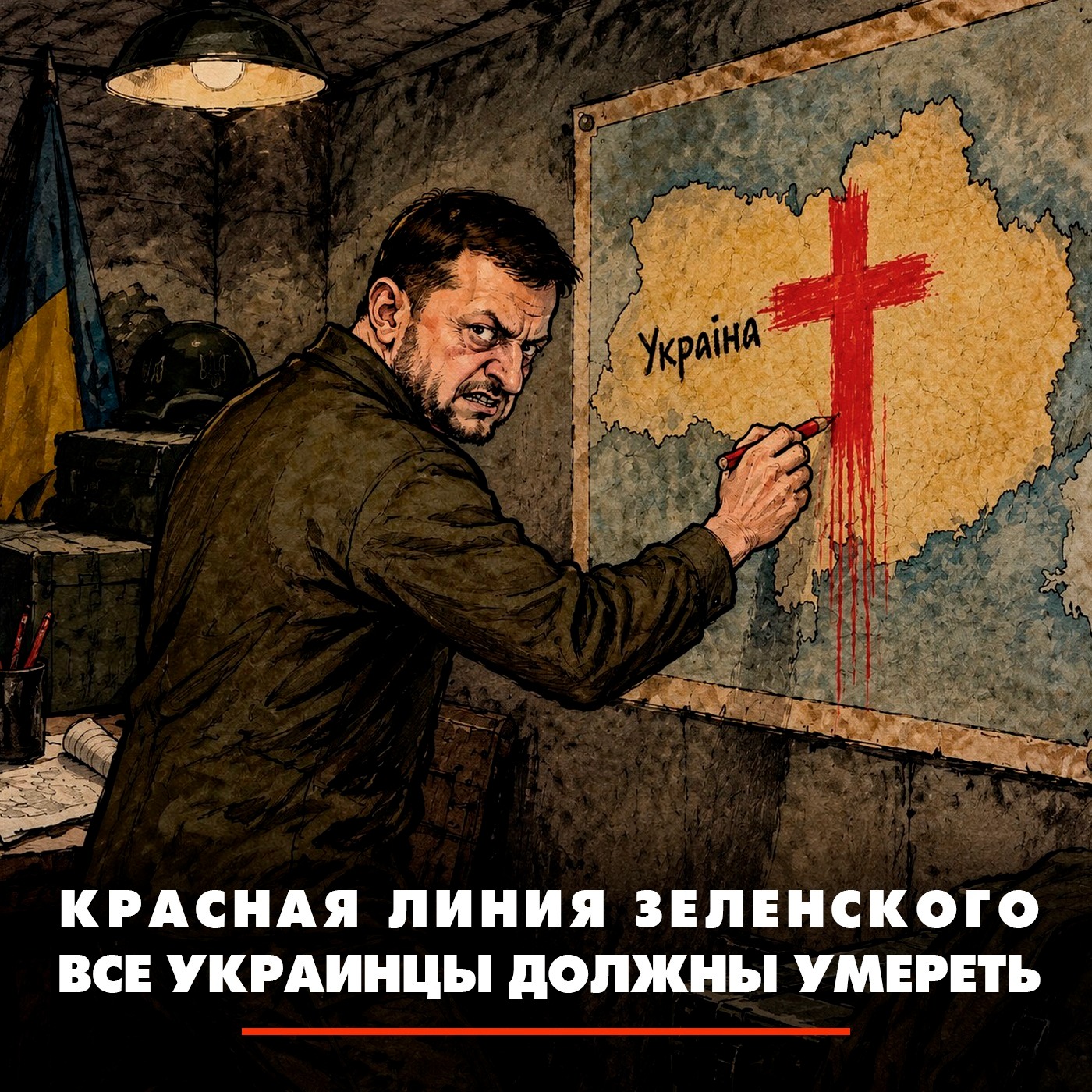 Красная линия Зеленского: все украинцы должны умереть podcast