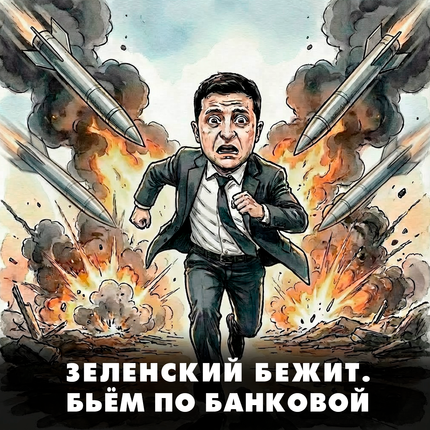 Зеленский бежит. Бьём по Банковой episode artwork
