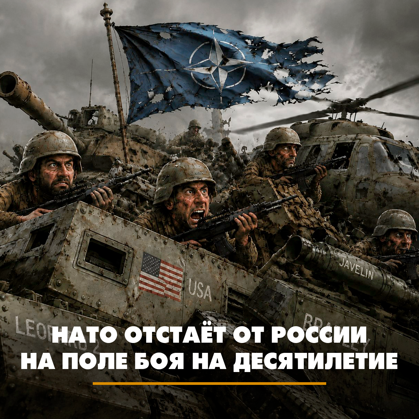 НАТО отстает от России на поле боя на десятилетие podcast