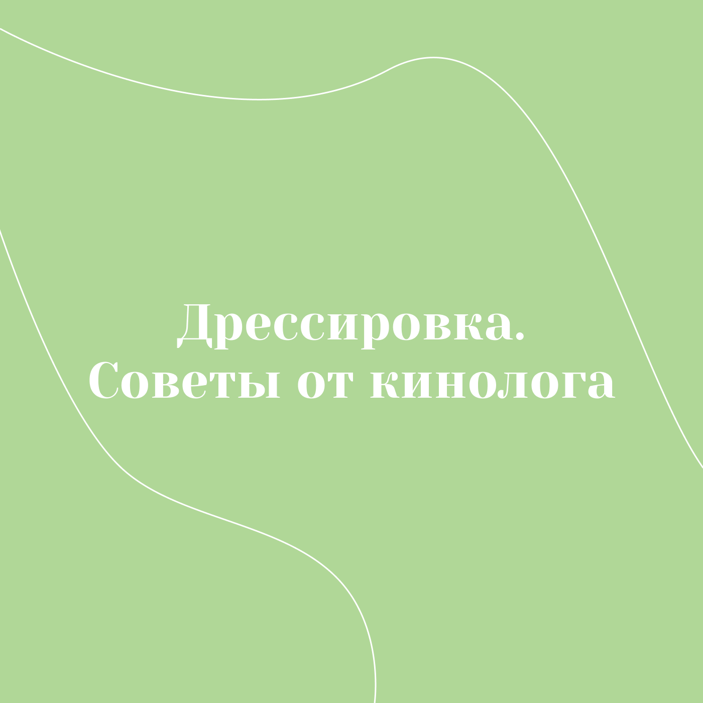 Дрессировка. Советы от кинолога podcast