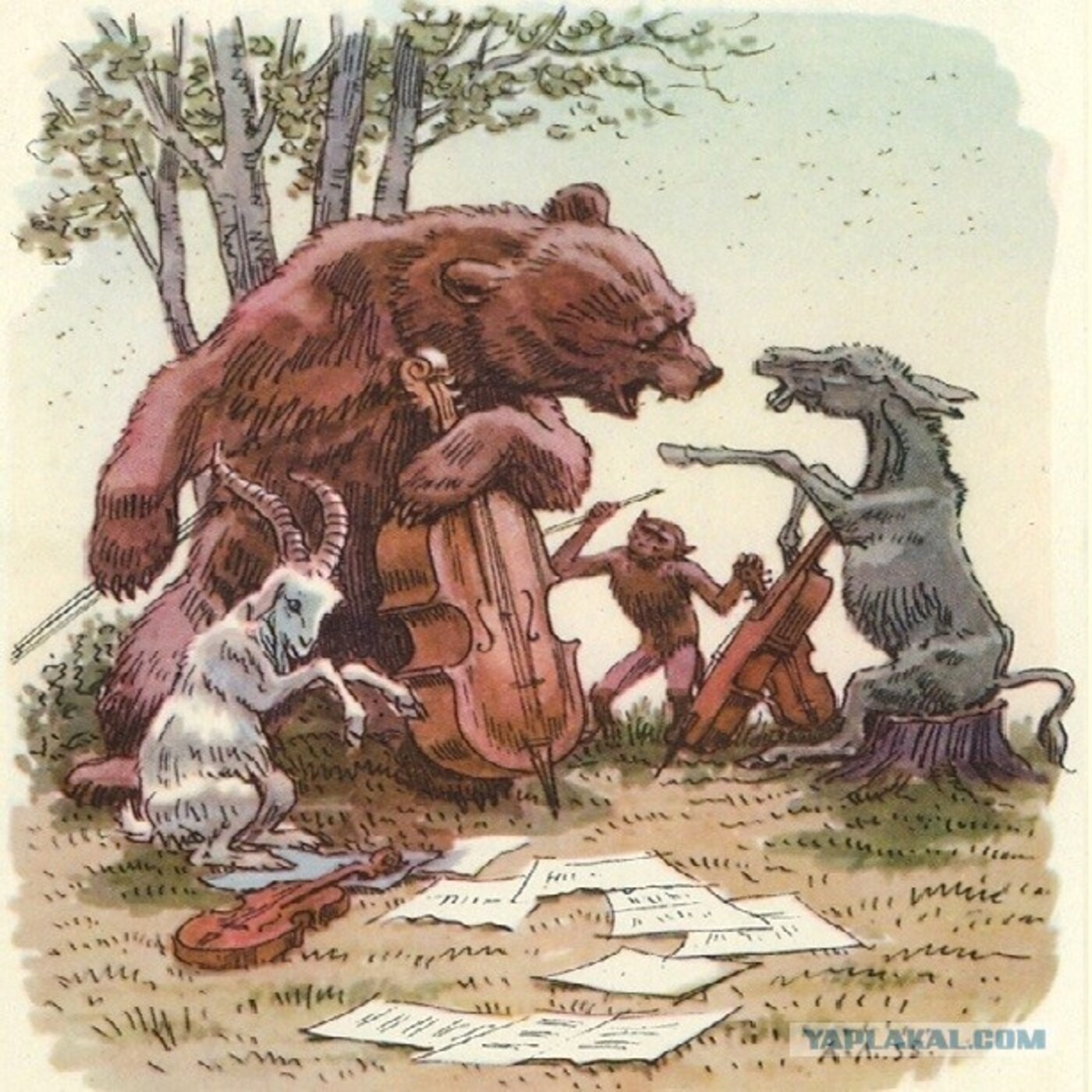 Басня И.А. Крылова "Квартет" episode artwork