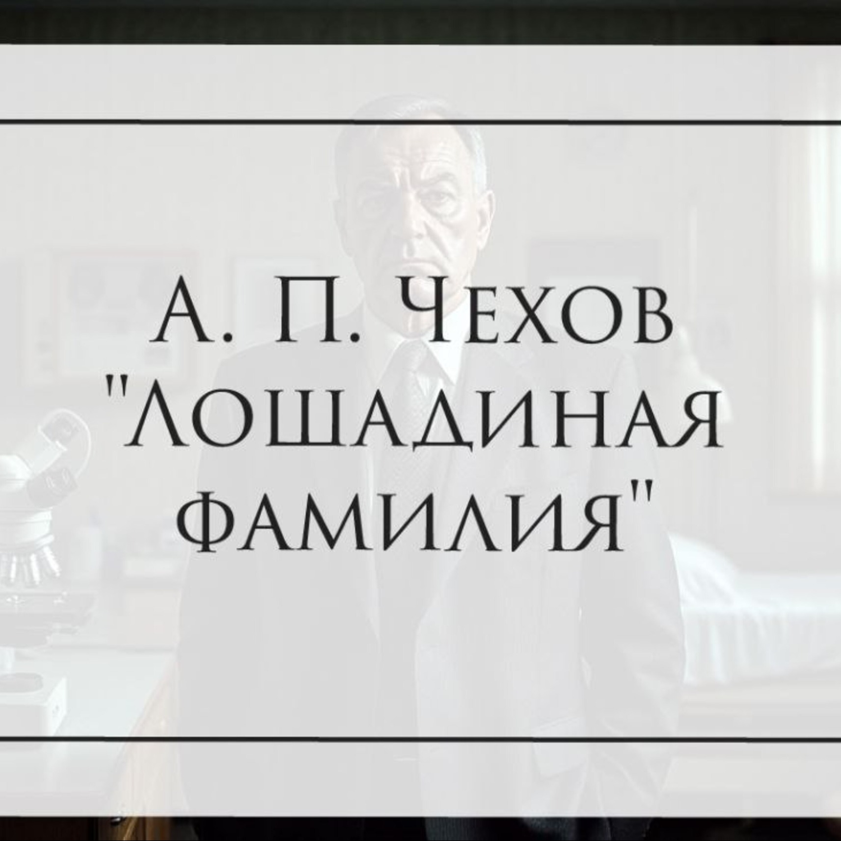 Рассказ А.П. Чехова "Лошадиная фамилия" episode artwork