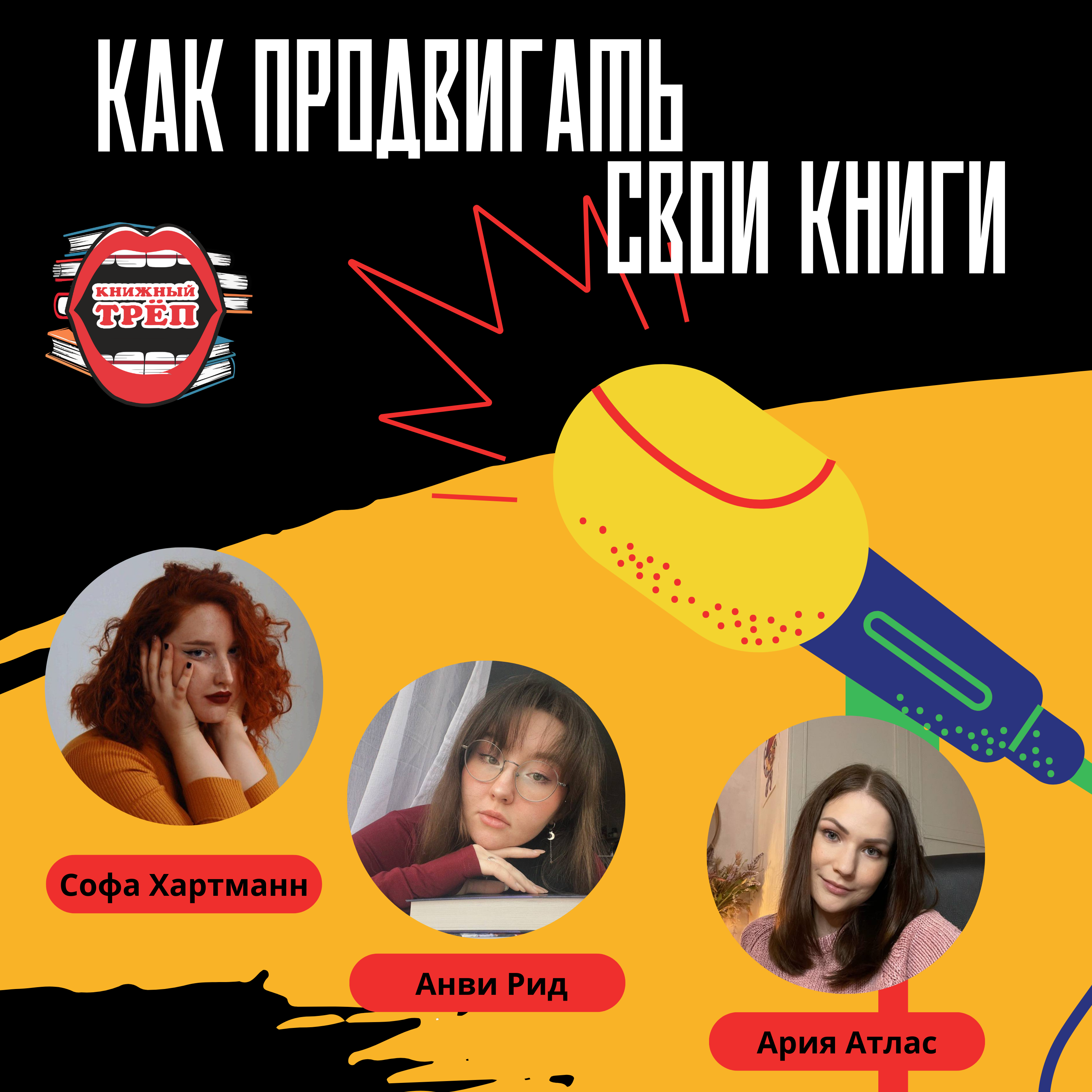 Выпуск 8. Анви Рид и Ария Атлас: как продвигать свои книги в YouTube и TikTok episode artwork