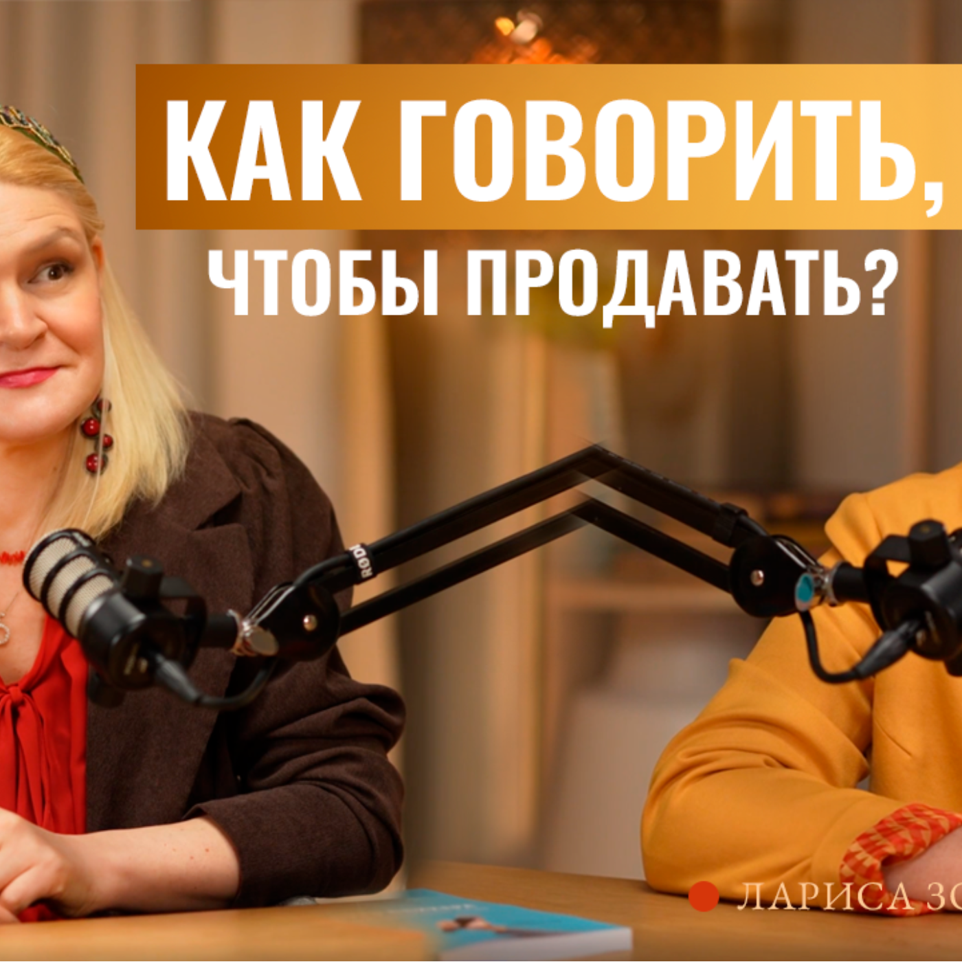 Как победить страх публичных выступлений, законы убедительной речи рассказала Лариса Зорина episode artwork