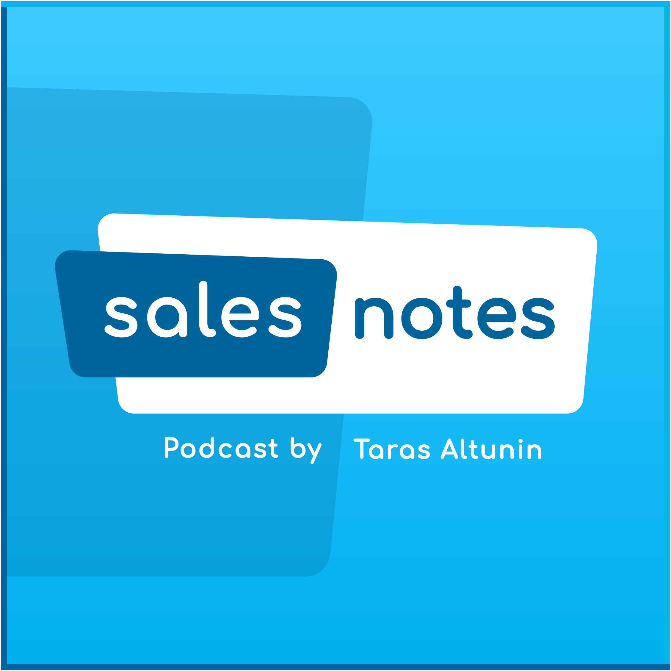 Про свой путь к В2В продажам в ИТ (Тарас Алтунин) podcast