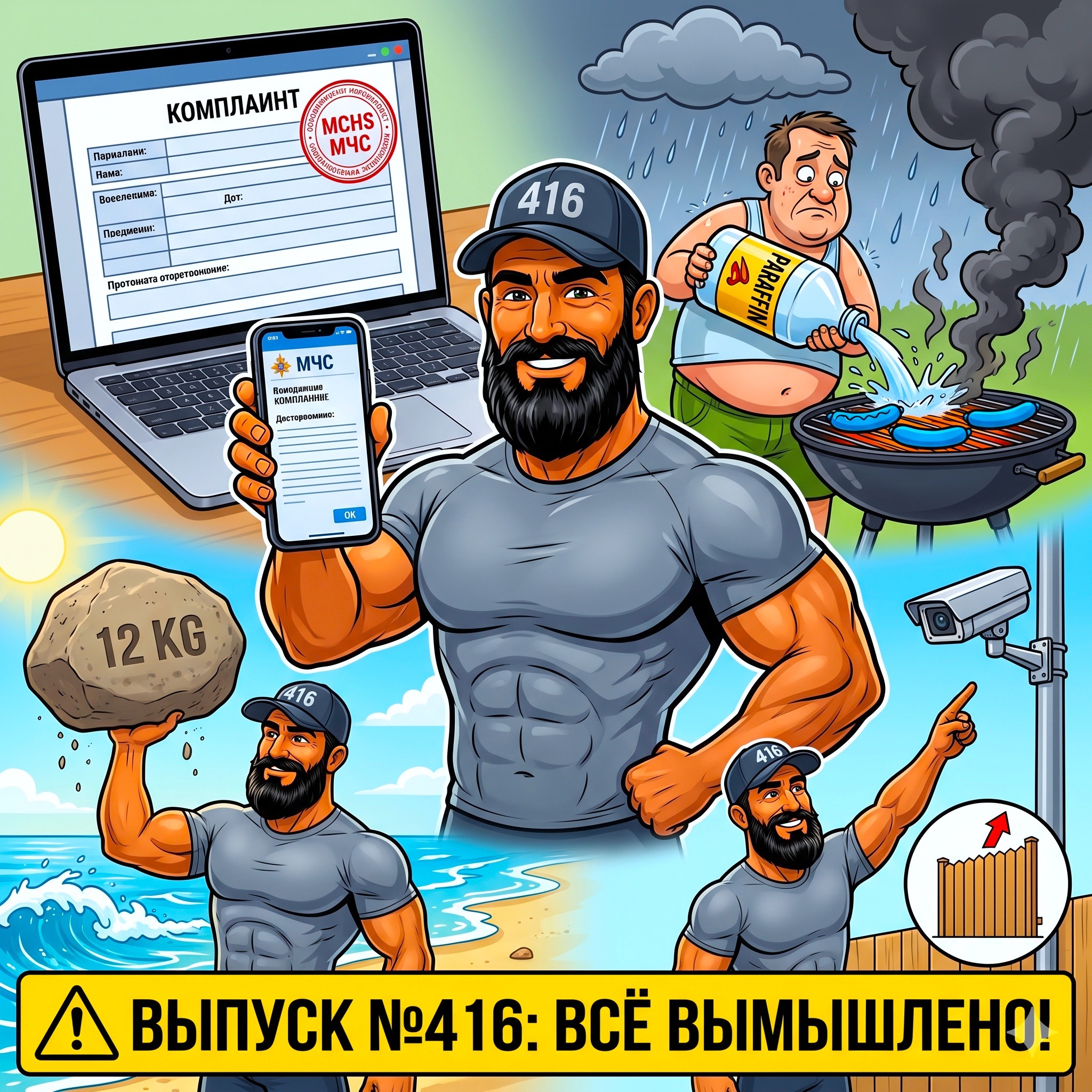 Выпуск №416: Токсичный парафиновый террор под окнами, забор двойной высоты и как МЧС накажет наглых кубаноидов episode artwork