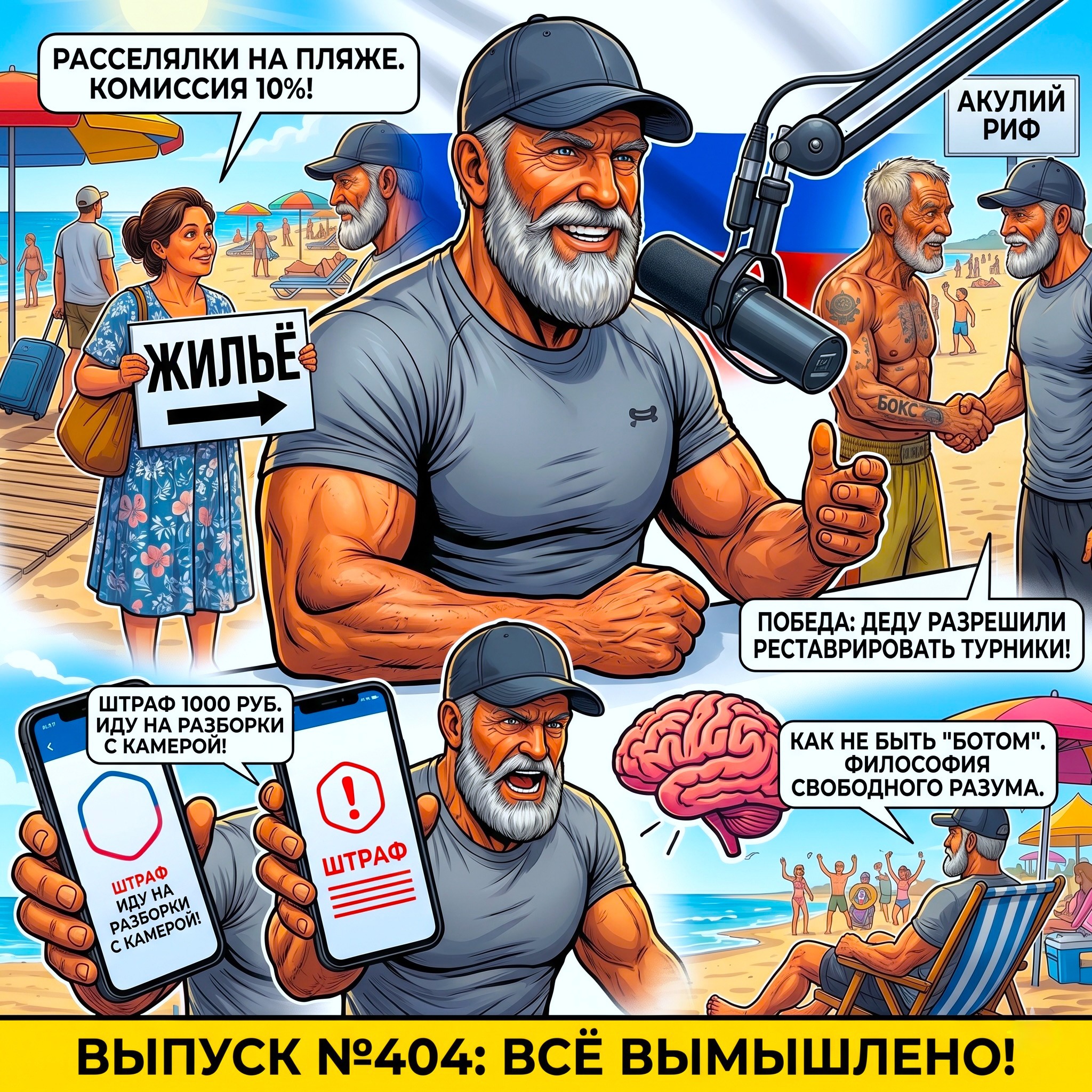 Выпуск №404: Философия свободного разума: Почему вредно быть «ботом» по жизни. episode artwork