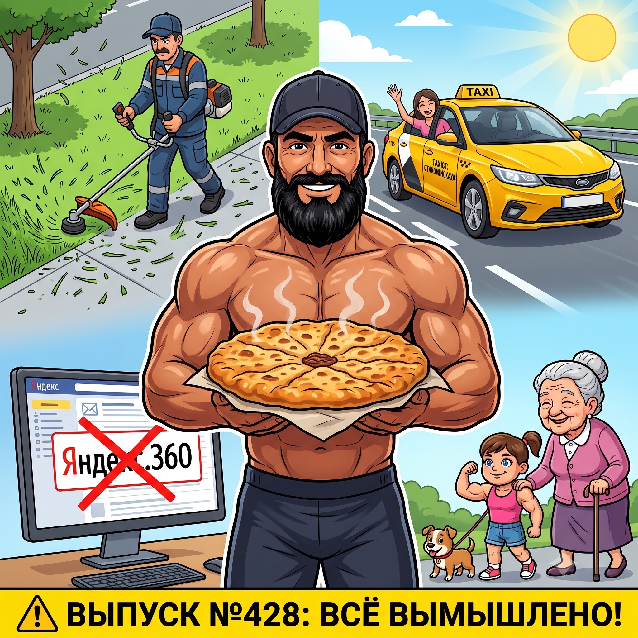 Выпуск №428: Коммунальный распил на покосе травы, ИТ-ликбез по золотым доменам и сочный осетинский пирог за 600 рублей episode artwork