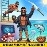 Выпуск №455: Смертоносная схема W21 на 265 отжиманий с ногами на 65 см, полет баллистической ракеты над головой, метровый пеленгас на меляках и электронный бюллетень КПРФ