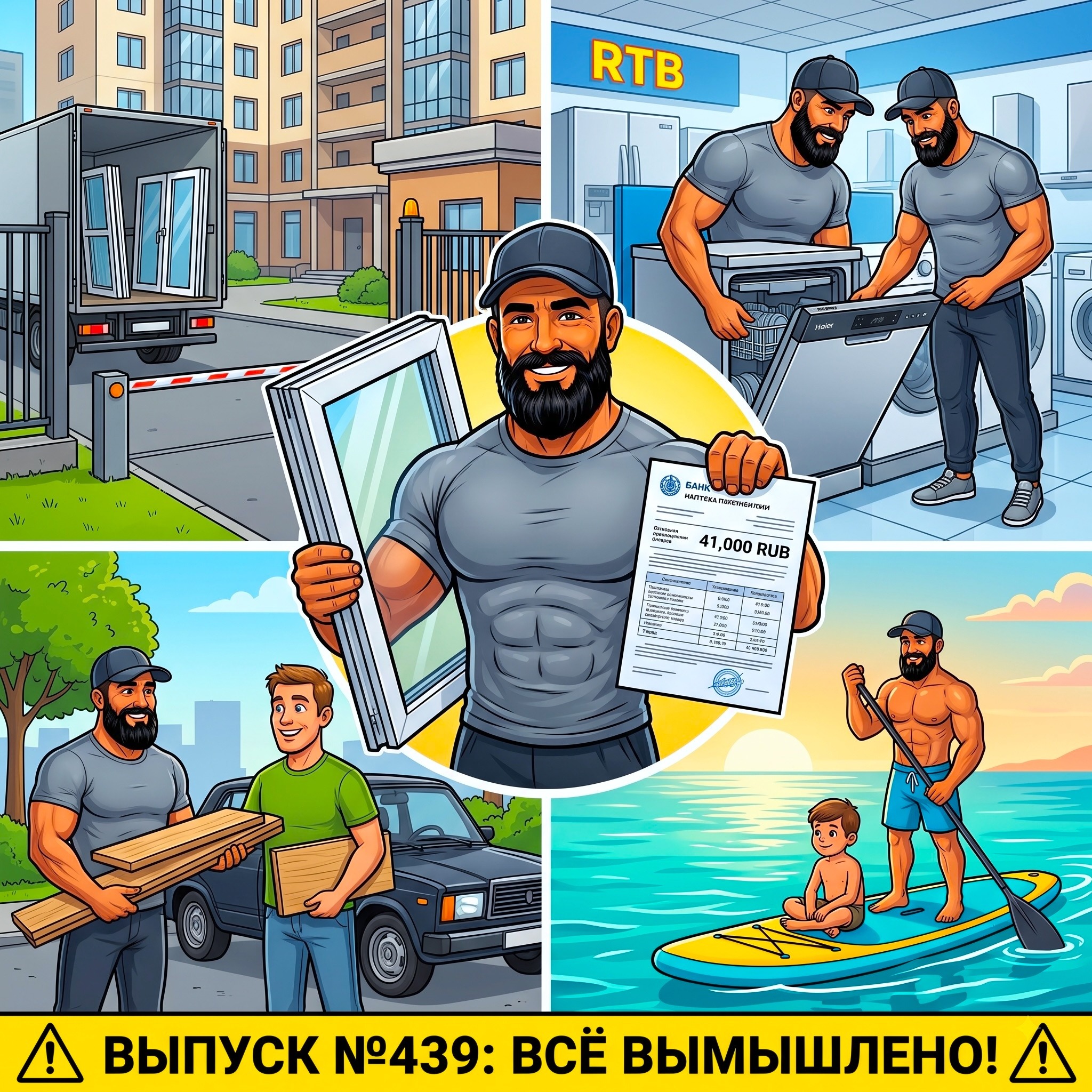 Выпуск №439: Установка 70-мм окон на 6-м этаже, закупка техники Haier в РТБ на 200 тысяч и секрет снижения ипотеки досрочками episode artwork