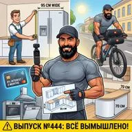 Выпуск №444: Видеофиксация замера кухни для жены, закупка техники в 200 тысяч через кредитку и почему Дед выбирает антивандальный пластик МДФ
