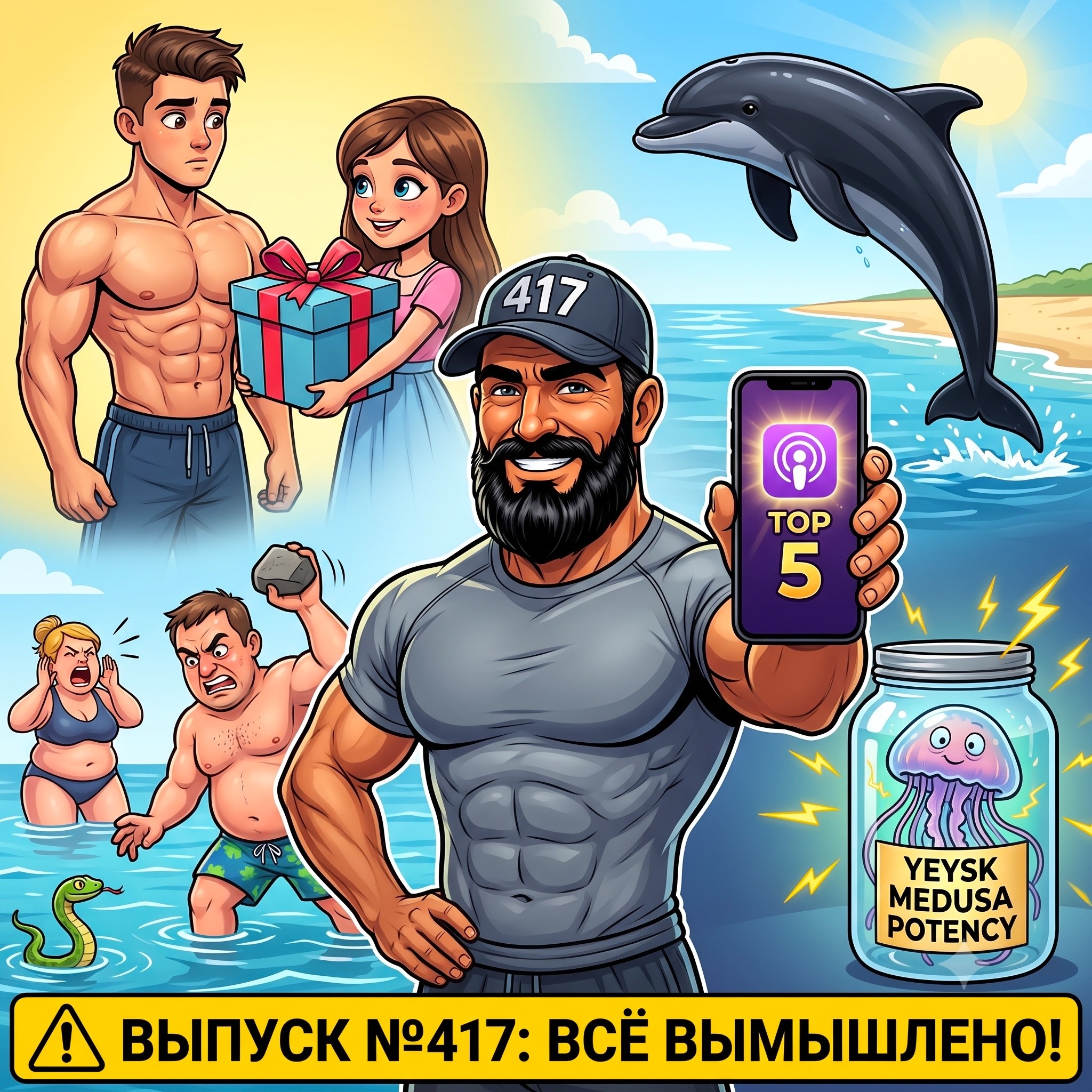 Выпуск №417: Секретный медузный виагра-хак, 17-летний альфа-самец в Никольском парке и почему верность до гроба без секса — это чушь episode artwork