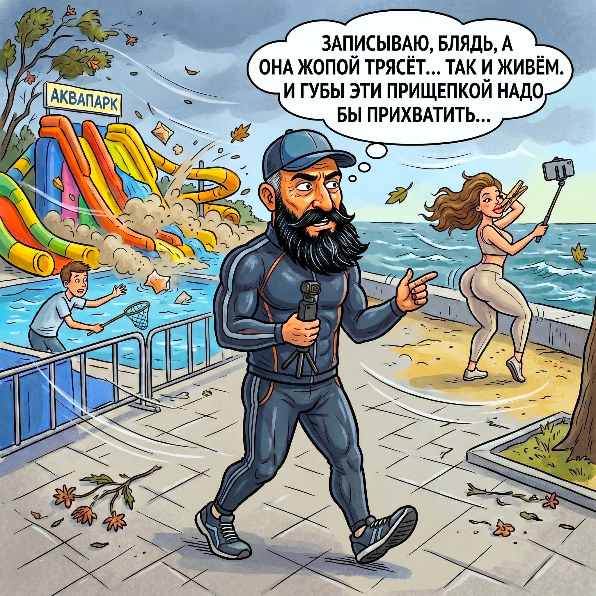 Выпуск №399: Как заработать на парковке соседа, выжить под ейским ливнем и не попасться на «голую» тиктокершу episode artwork