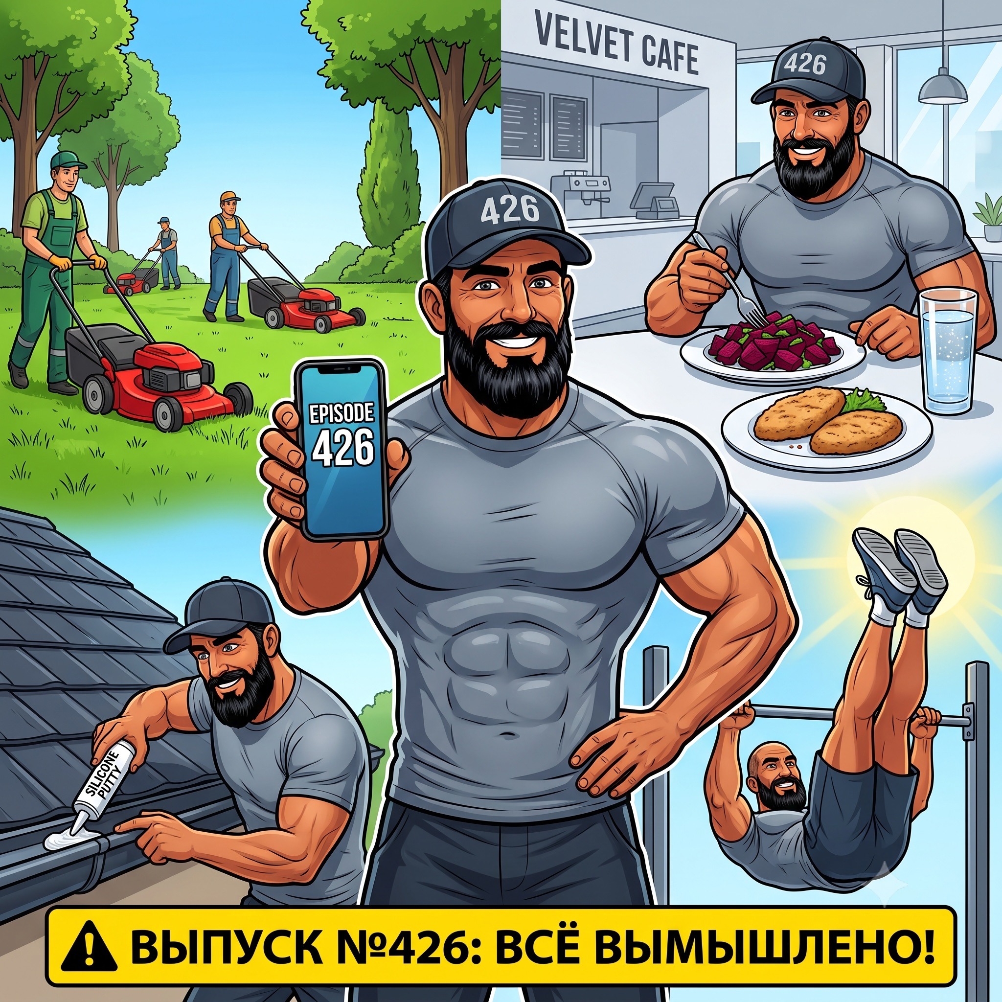 Выпуск №426: Экономика столовского обмана, та самая белая липучка-комка из детства и почему Дед выбирает легкие серые тапки для кардио episode artwork