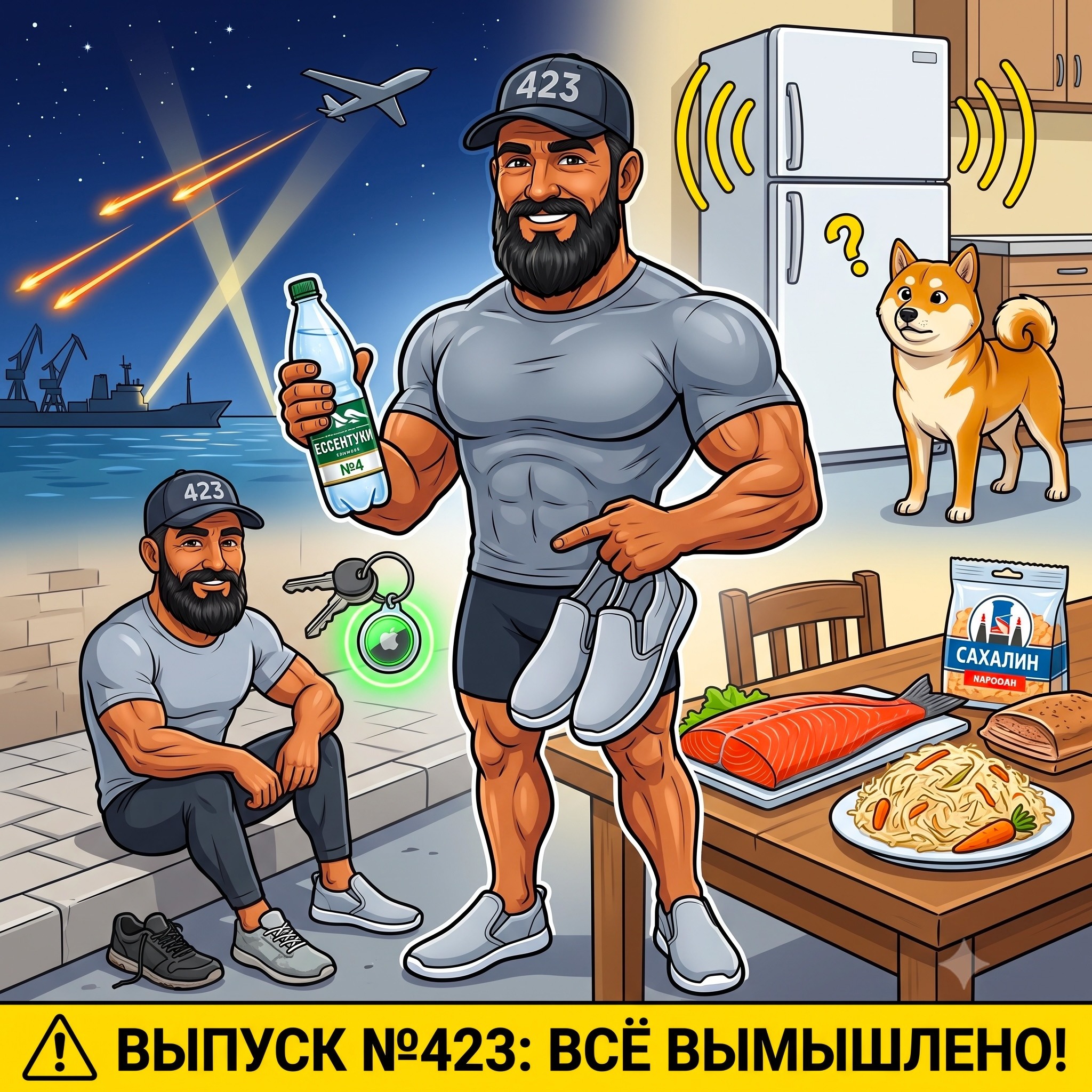 Выпуск №423: Трехдневный БПЛА-шторм над Ейском, физика падающих пуль и почему Дед лечит нервы красной рыбой из Сахалина episode artwork