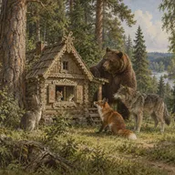 Июнь. Теремок