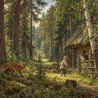 Август. Жихарка