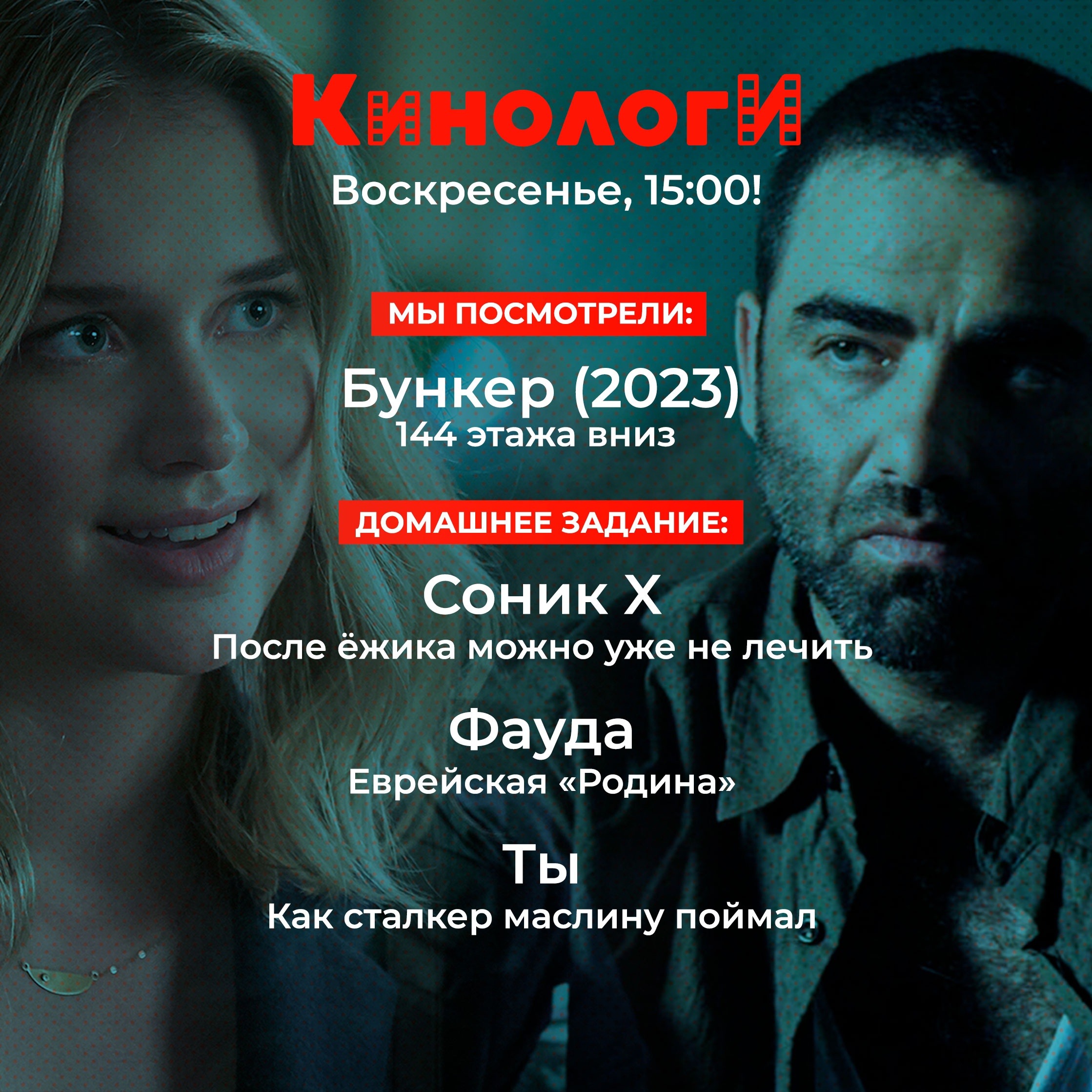 Сериалоги 20230528. Ты, фауда и Соник Х в бункере episode artwork