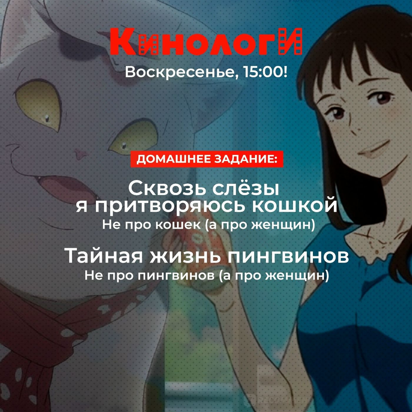Кинологи 20251109. Кошки против пингвинов (все аниме) episode artwork