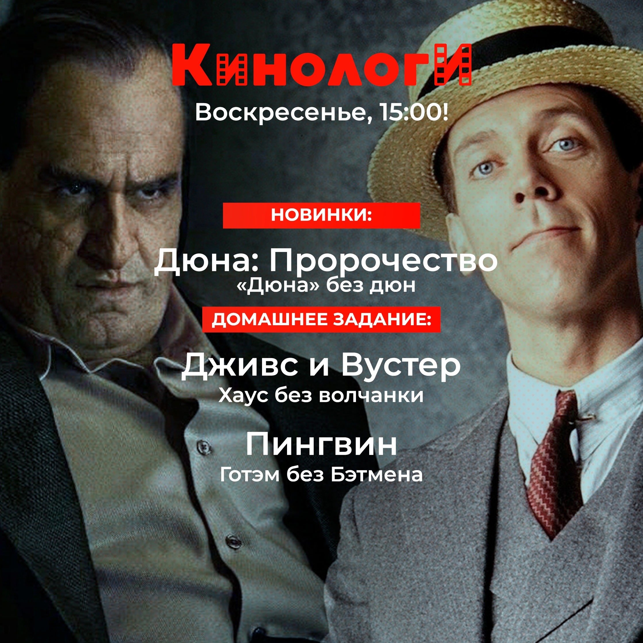 Сериалоги 20241124. Дживс и Вустер и Пингвин episode artwork
