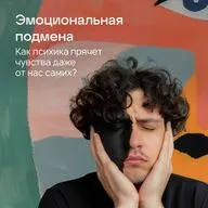 Эмоциональная подмена. Как психика прячет чувства даже от нас самих?