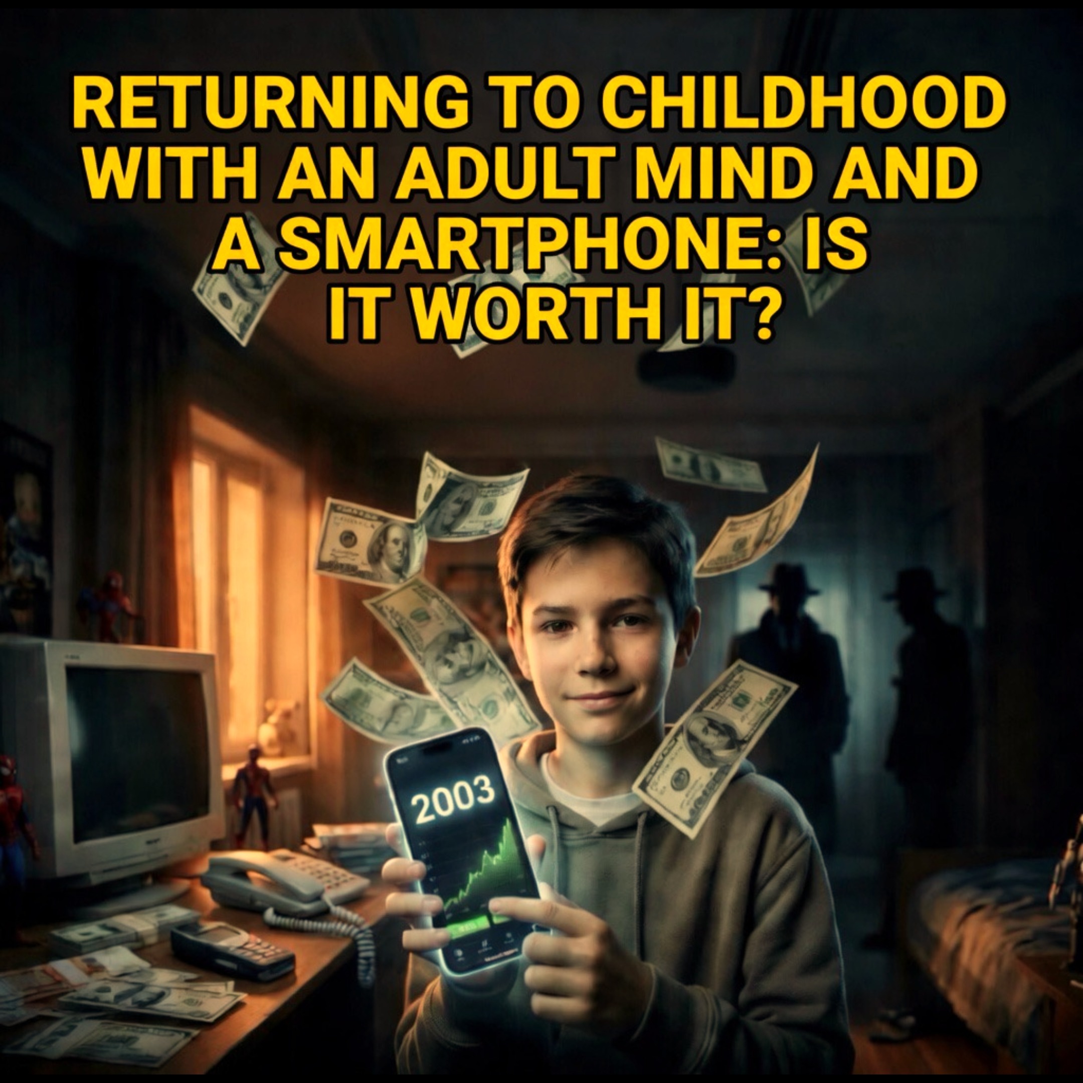 What if you woke up at age 13 — but with the mind of an adult and a smartphone from 2024? episode artwork