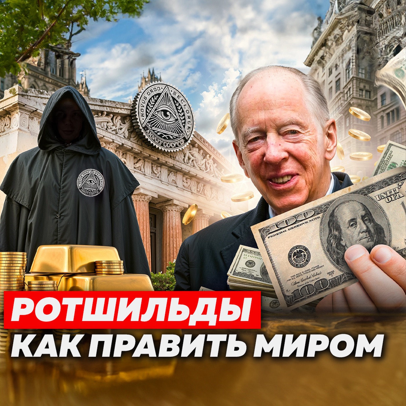 РОТШИЛЬДЫ: ИСТОРИЯ САМОГО БОГАТОГО КЛАНА ЗА ВСЮ ИСТОРИЮ. ОСНОВАТЕЛИ. КУТЕРГИН, ГУРИНОВИЧ episode artwork