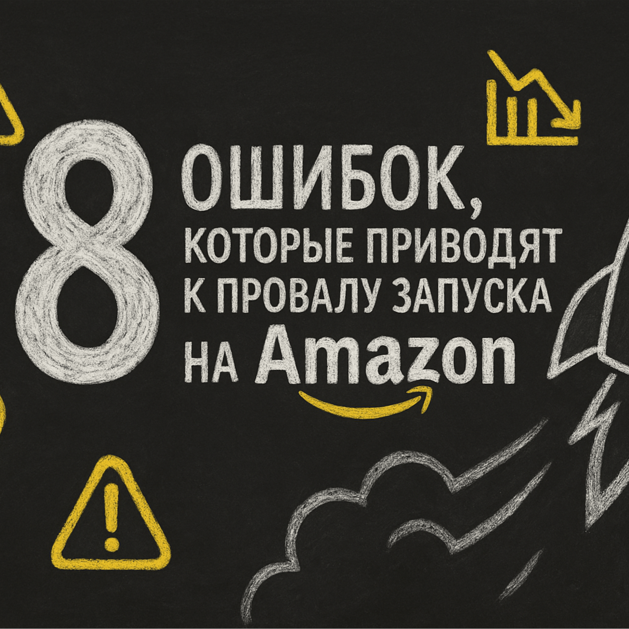 8 ошибок, которые приводят к провалу запуска на Amazon episode artwork