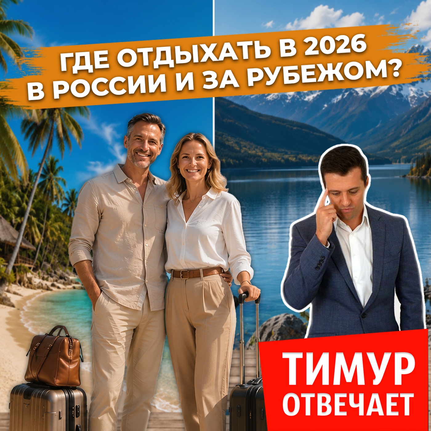 Где отдыхать в 2026 в России и за рубежом? episode artwork