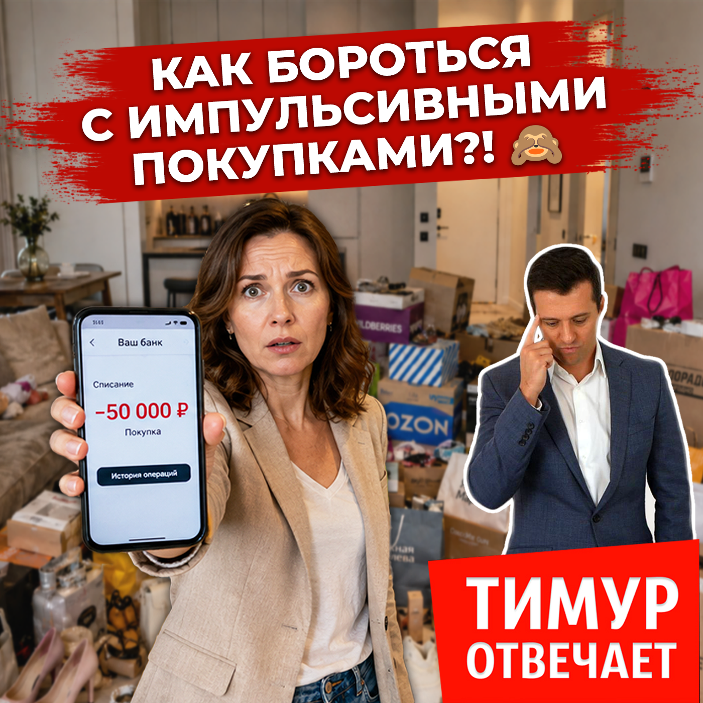 Как бороться с импульсивными покупками?! 🙈