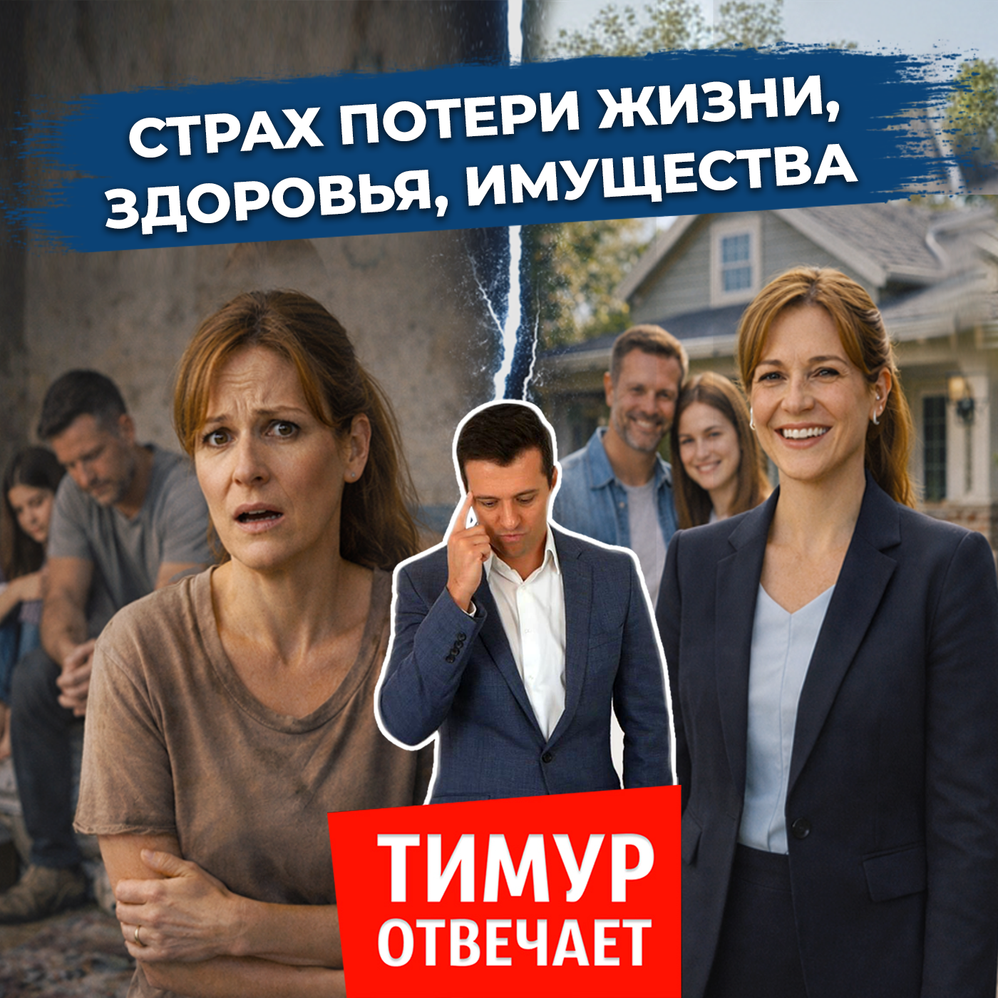 Страх потери жизни, здоровья, имущества