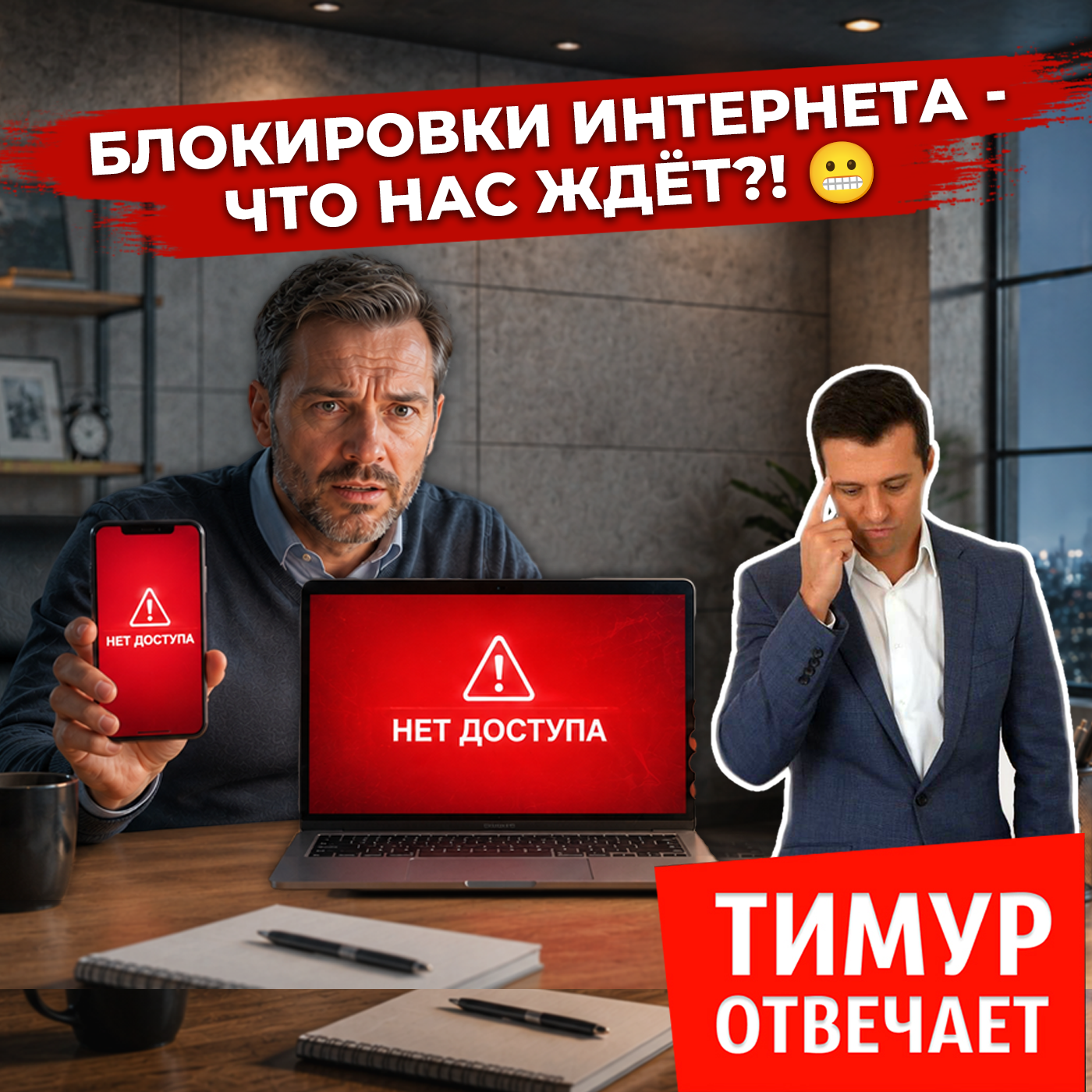 Блокировки интернета - что нас ждёт?! 😬 episode artwork