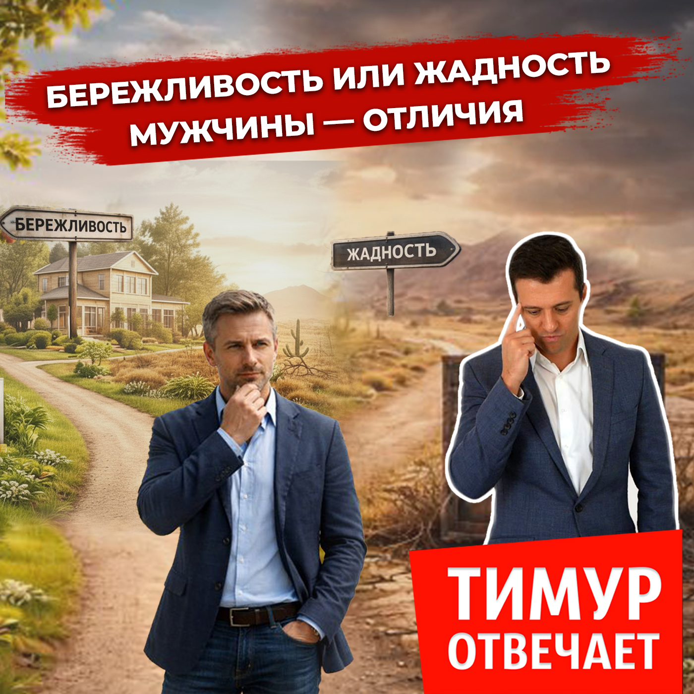 Бережливость или жадность мужчины — отличия