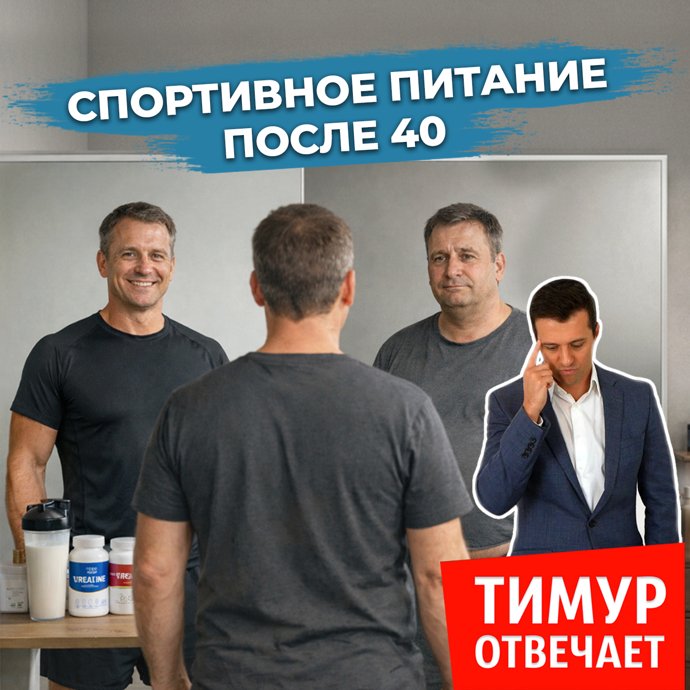 Спортивное питание после 40