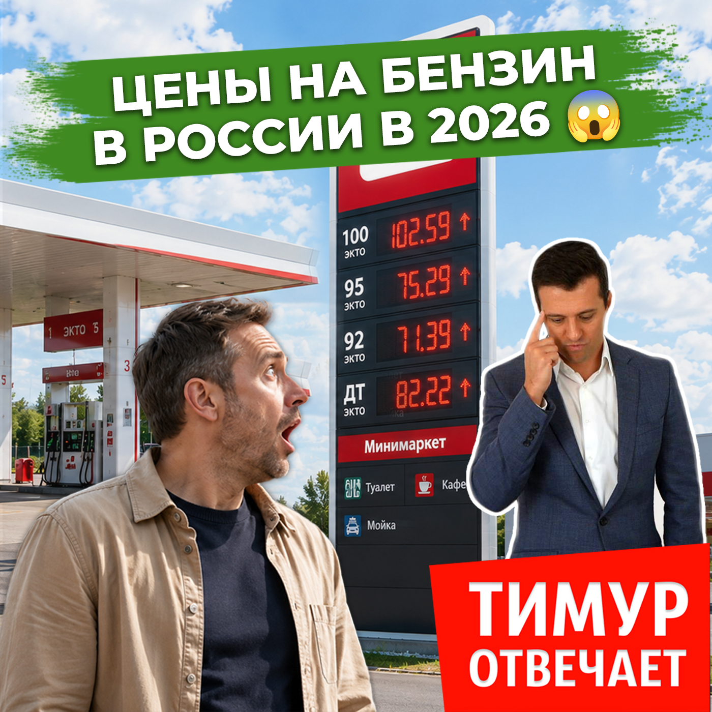 Цены на бензин в России в 2026 😱 episode artwork