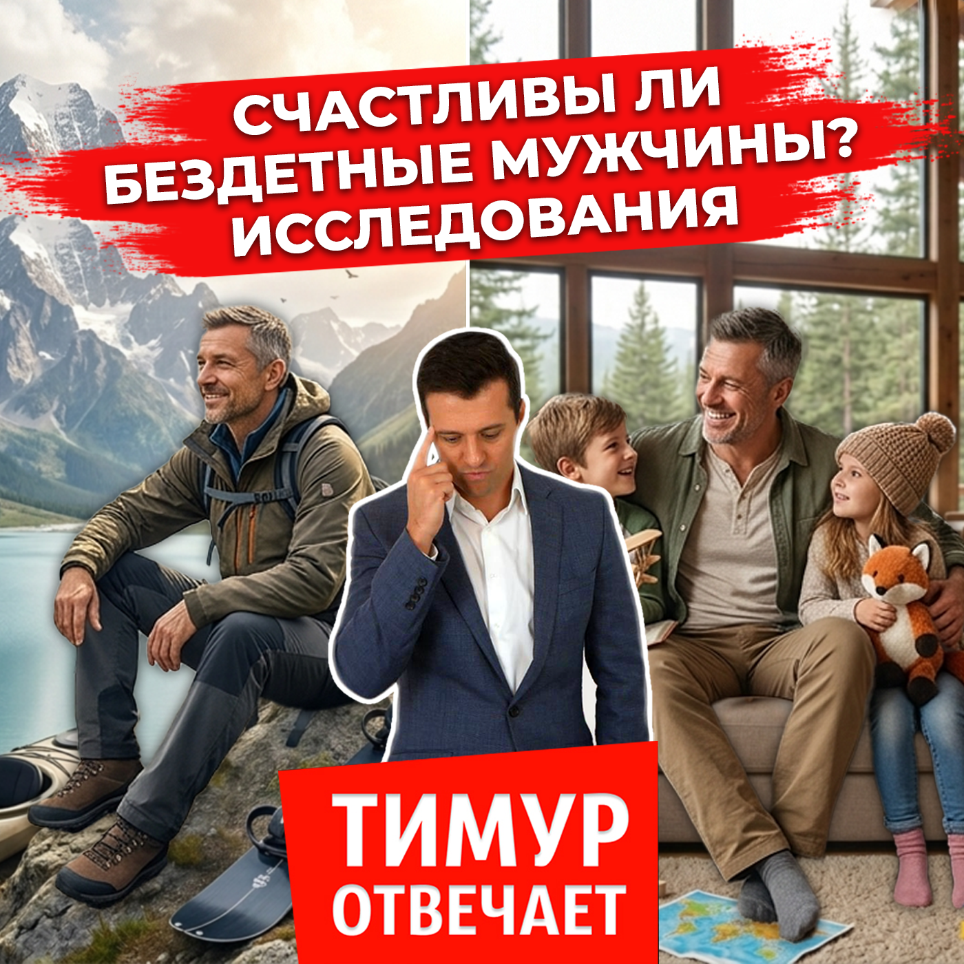 Счастливы ли бездетные мужчины? Исследования episode artwork