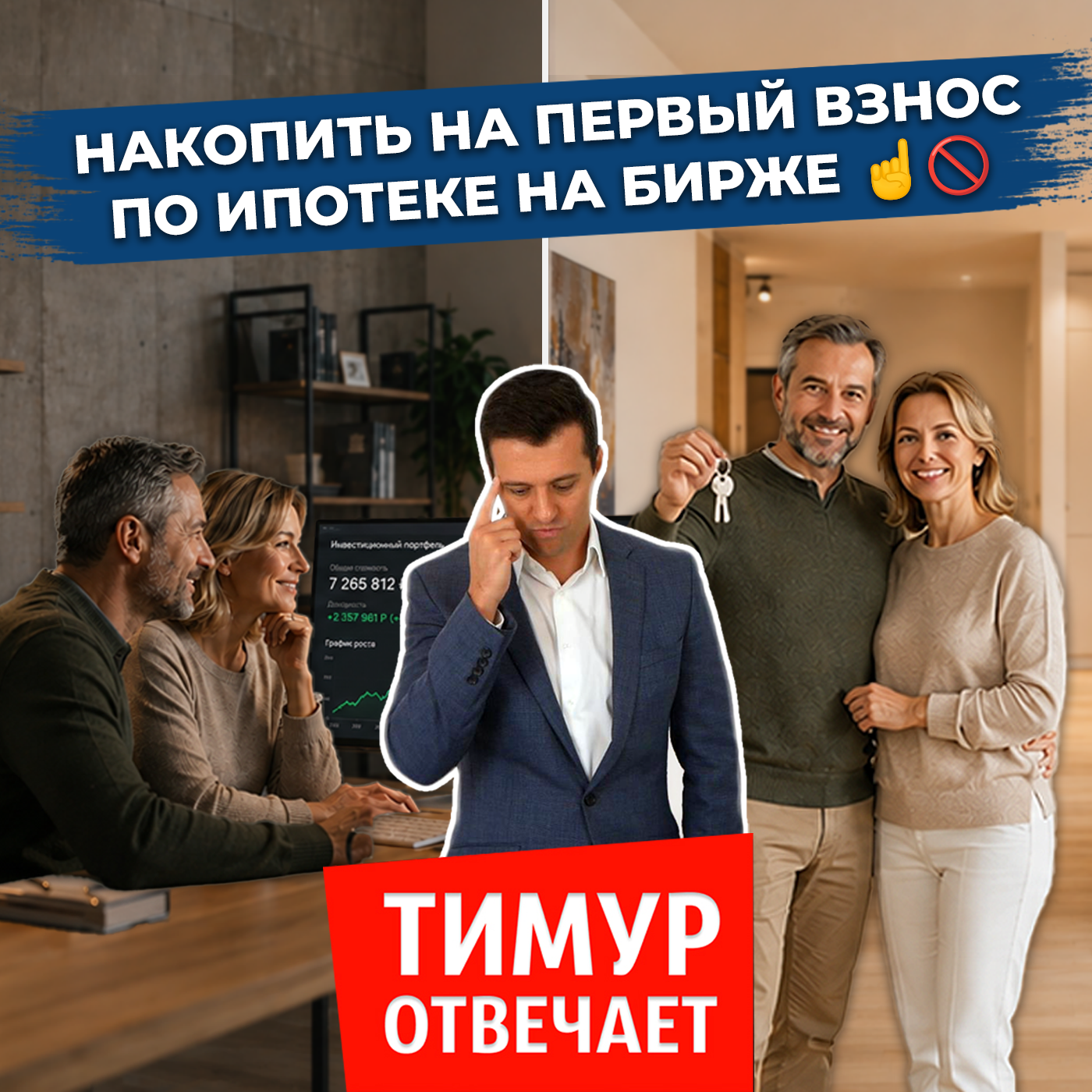 Накопить на первый взнос по ипотеке на бирже ☝️🚫 episode artwork