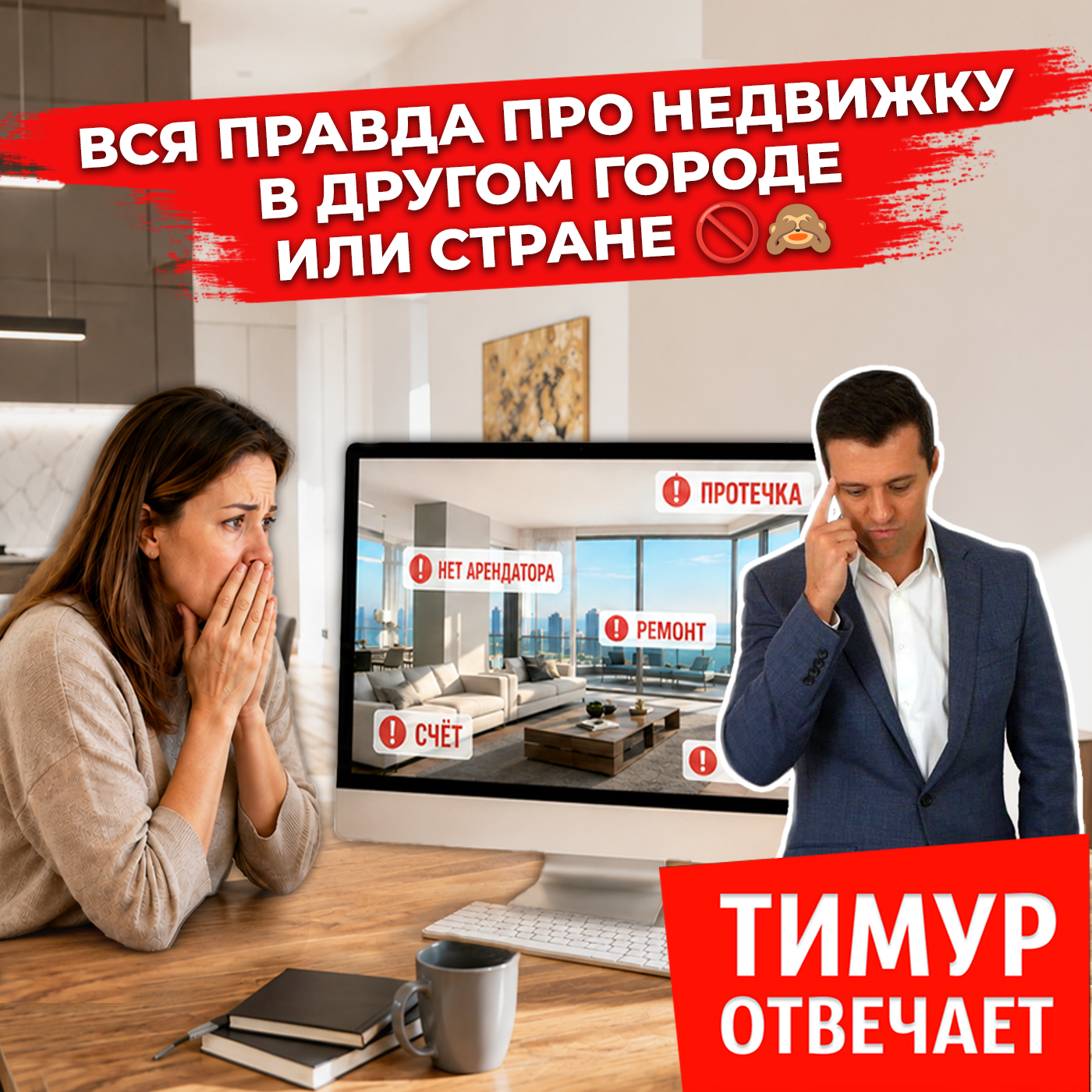 Вся правда про недвижку в другом городе или стране 🚫🙈 episode artwork